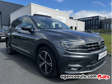 Achat voiture occasion, Auto occasion pas cher | Agence Auto Volkswagen Tiguan 2.0L TDI 150ch Carat Exclusive DSG7 / GARANTIE 12 MOIS Gris Année: 2017 Automatique Diesel