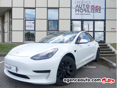 Achat voiture occasion, Auto occasion pas cher | Agence Auto Tesla Model 3 STANDARD PLUS 325 Blanc Année: 2021 Automatique Électrique