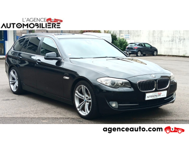 Achat voiture occasion, Auto occasion pas cher | Agence Auto Bmw Série 5 520D XDRIVE TOURING 183Ch Noir Année: 2012 Automatique Diesel