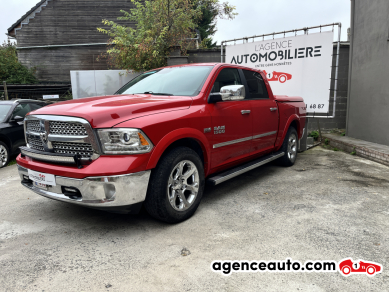 Achat voiture occasion, Auto occasion pas cher | Agence Auto Dodge Ram RAM 1500 LARAMIE 4.7l HEMI Rouge Année: 2017 Automatique Essence