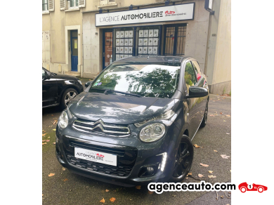 Achat voiture occasion, Auto occasion pas cher | Agence Auto Citroen C1 1.0 VTI 72 SHINE ETG 5P REVISION A JOUR Gris Année: 2019 Automatique Essence