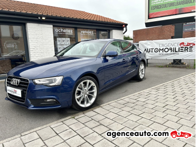 Achat voiture occasion, Auto occasion pas cher | Agence Auto Audi A5 SPORTBACK 2.0 TDI 190 AMBITION LUXE MULTITRONIC TOIT OUVRANT CAMERA Bleu Année: 2016 Automatique Diesel