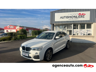 Achat voiture occasion, Auto occasion pas cher | Agence Auto Bmw X4 XDRIVE30D 258 M SPORT BVA8 Blanc Année: 2016 Automatique Diesel