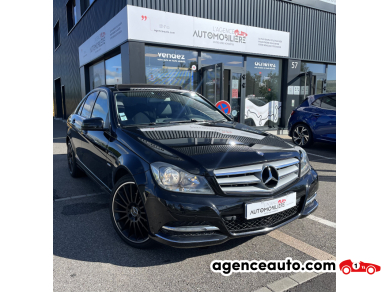 Achat voiture occasion, Auto occasion pas cher | Agence Auto Mercedes Classe C C220 PHASE 2 2.1 CDI 170 AVANTGARDE TOIT PANO Noir Année: 2013 Automatique Diesel