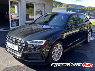 Achat voiture occasion, Auto occasion pas cher | Agence Auto Audi A3 1.5 TFSI 16V S&S 150 cv Sline Noir Année: 2018 Manuelle Essence