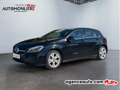 Achat voiture occasion, Auto occasion pas cher | Agence Auto Mercedes Classe A 1.6 180 122CH SENSATION Noir Année: 2017 Automatique Essence