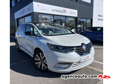 Achat voiture occasion, Auto occasion pas cher | Agence Auto Renault Espace 1.6 dCi 16V EDC6 (boîte pilotée) 161 cv Blanc Année: 2015 Automatique Diesel