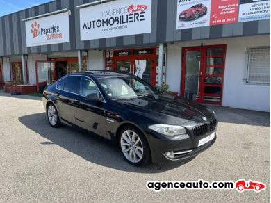 Achat voiture occasion, Auto occasion pas cher | Agence Auto Bmw Série 5 (F10) 535d xDrive 313 cv Noir Année: 2012 Automatique Diesel