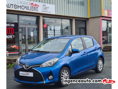 Achat voiture occasion, Auto occasion pas cher | Agence Auto Toyota Yaris 1.0 VVTI 69 CH Bleu Année: 2015 Manuelle Essence