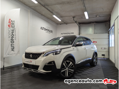 Achat voiture occasion, Auto occasion pas cher | Agence Auto Peugeot 3008 II (2) 2.0 BLUEHDI 180 S&S GT EAT8 + TOIT PUVRANT Blanc Année: 2019 Automatique Diesel