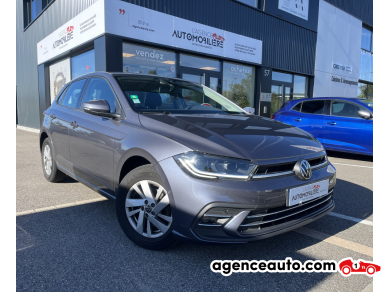 Achat voiture occasion, Auto occasion pas cher | Agence Auto Volkswagen Polo 1.0 TSI 110 DSG7 Gris Année: 2021 Automatique Essence