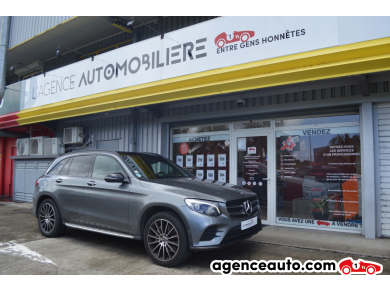 Achat voiture occasion, Auto occasion pas cher | Agence Auto Mercedes Classe GLC 350 E 320 FASCINATION 4MATIC BVA7 Gris Année: 2018 Automatique Hybride