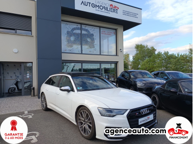 Achat voiture occasion, Auto occasion pas cher | Agence Auto Audi S6 Avant Quattro 3.0 TDi Hybrid Tiptronic8 349 cv Blanc Année: 2020 Automatique Diesel