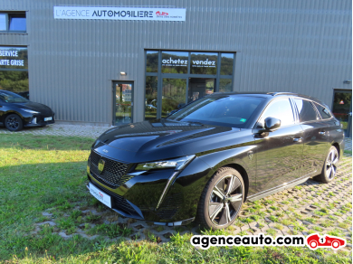 Achat voiture occasion, Auto occasion pas cher | Agence Auto Peugeot 308 SW 1.2 THP  12V GT 130 Cv Noir Année: 2022 Automatique Essence