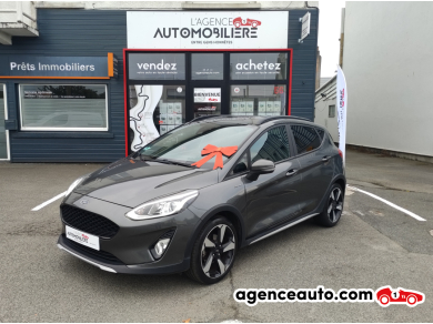 Achat voiture occasion, Auto occasion pas cher | Agence Auto Ford Fiesta 1.0 Ecoboost 100 ch BVM6 ACTIVE PACK Gris Année: 2018 Manuelle Essence