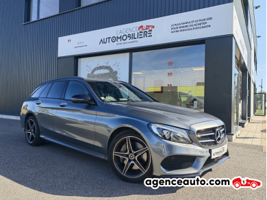 Achat voiture occasion, Auto occasion pas cher | Agence Auto Mercedes Classe C 250 D 204 SPORTLINE 4MATIC 9G-Tronic Gris Année: 2018 Automatique Diesel