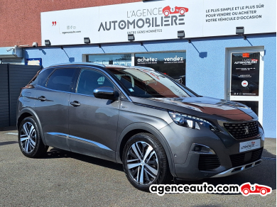 Achat voiture occasion, Auto occasion pas cher | Agence Auto Peugeot 3008 2.0 BLUEHDI 180 CV S&S GT EAT8 Gris Année: 2019 Automatique Diesel