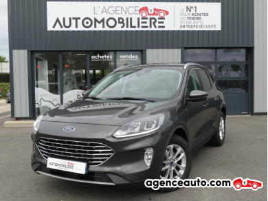 Achat voiture occasion, Auto occasion pas cher | Agence Auto Ford Kuga 2.0 TDCI 150 S&S 4X2 TITANIUM Gris Année: 2020 Manuelle Diesel