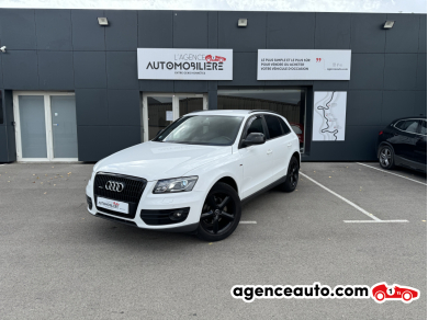 Achat voiture occasion, Auto occasion pas cher | Agence Auto Audi Q5 2.0 TDI DPF Quattro S Tronic7 170 cv S Line Blanc Année: 2011 Automatique Diesel