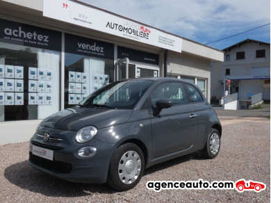 Achat voiture occasion, Auto occasion pas cher | Agence Auto Fiat 500 1.0 70 BSG MHEV HYBRID POP START-STOP Gris Année: 2020 Manuelle Hybride