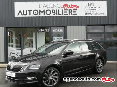 Achat voiture occasion, Auto occasion pas cher | Agence Auto Skoda Octavia Combi TDI LAURENT & CLEMENT  4x4 184 CV DSG6 Noir Année: 2018 Automatique Diesel