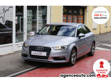 Achat voiture occasion, Auto occasion pas cher | Agence Auto Audi A3 Berline 2.0 TDi 150 Ambition BVM6 (Meplat, Distribution à jour) Argent Année: 2015 Manuelle Diesel