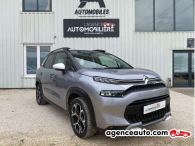 Achat voiture occasion, Auto occasion pas cher | Agence Auto Citroen C3 AIRCROSS 1.5 BLUEHDI 120CH SHINE PACK EAT6 Gris Année: 2022 Automatique Diesel