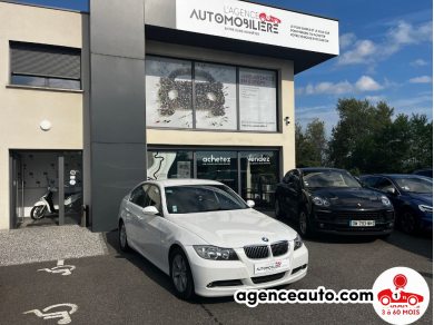 Achat voiture occasion, Auto occasion pas cher | Agence Auto Bmw Série 3 E90 323i 2.5i 177 CV BVA - 36 000 km Blanc Année : 2005 Automatique Essence