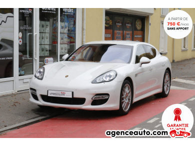 Achat voiture occasion, Auto occasion pas cher | Agence Auto Porsche Panamera (970) Turbo 4.8 V8 500 PDK (Origine FR, Vidange Moteur & PDK à jour) Blanc Année : 2009 Automatique Essence