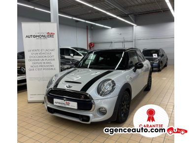 Achat voiture occasion, Auto occasion pas cher | Agence Auto Mini Mini 2.0 COOPER S 192 BVA7 5P Gris Année : 2014 Automatique Essence