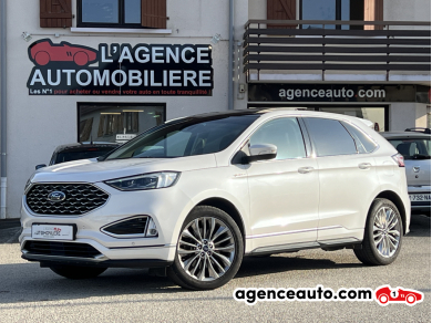 Achat voiture occasion, Auto occasion pas cher | Agence Auto Ford Edge 2.0 tdci 238ch VIGNALE AWD BVA Blanc Année : 2019 Automatique Diesel