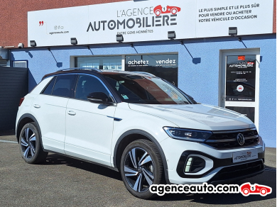 Achat voiture occasion, Auto occasion pas cher | Agence Auto Volkswagen T-roc 2.0 TDI 150 R-Line DSG7 Blanc Année : 2022 Automatique Diesel