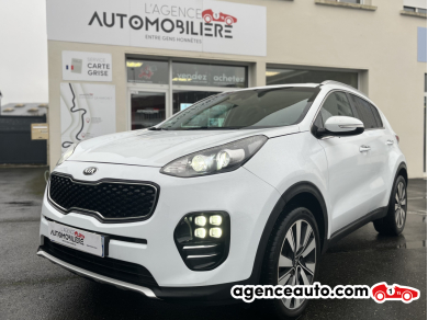 Compra de Coches Usados, Coches Usados Baratos %'|'% Agence Auto Kia Sportage IV 1.7 CRDI 115Ch ISG ACTIVE 4x2 - ORIGINE FRANCE Blanco Año : 2016 Manual Diesel