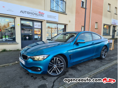 Gebrauchtwagenkauf, Günstige Gebrauchtwagen | Automobilienagentur Bmw Série 4 COUPE 440I LOUNGE 5000€ d'options Blau Jahr : 2018 Hand-Schaltgetriebe Benzin