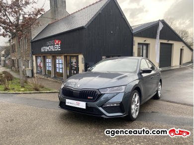 Achat voiture occasion, Auto occasion pas cher | Agence Auto Skoda Octavia 1.4 TSI PHEV IV 245 CH RS DSG6E Gris Année : 2020 Automatique Hybride rechargeable