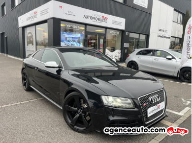 Achat voiture occasion, Auto occasion pas cher | Agence Auto Audi RS5 COUPÉ QUATTRO 4.2 450CV V8 S-TRONIC7 - GARANTIE Noir Année : 2010 Automatique Essence