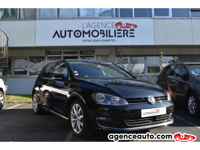 Achat voiture occasion, Auto occasion pas cher | Agence Auto Volkswagen Golf VII CARAT 4Motion 1.6 TDI 105 cv Noir Année : 2013 Manuelle Diesel