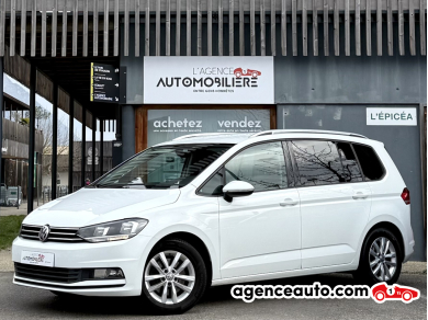 Aankoop Gebruikte Auto, Goedkope Gebruikte Auto | Agence Auto Volkswagen Touran 1.4 TSI 150ch Confortline / 1°Main & entretien suivi Wit Jaar : 2016 Handgeschakelde auto Benzine