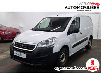 Achat voiture occasion, Auto occasion pas cher | Agence Auto Peugeot Partner FOURGON 1.6 BLUEHDI 100 L1 M PREMIUM Grip Control Blanc Année : 2018 Manuelle Diesel