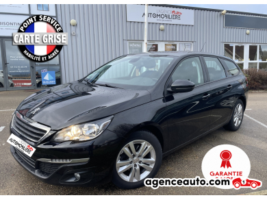 Gebrauchtwagenkauf, Günstige Gebrauchtwagen | Automobilienagentur Peugeot 308 SW 1.6 BlueHDi 100 cv Allure Schwarz Jahr : 2016 Hand-Schaltgetriebe Diesel