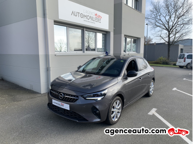Achat voiture occasion, Auto occasion pas cher | Agence Auto Opel Corsa 1.2 Turbo S&S 100 cv Elegance * ENTRETIEN OPEL Gris Année : 2020 Manuelle Essence