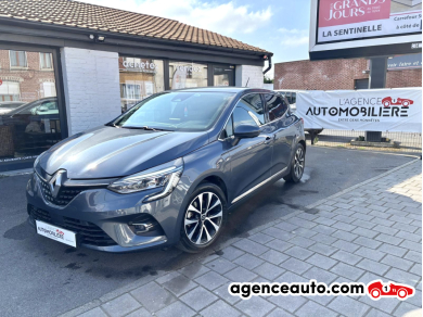 Achat voiture occasion, Auto occasion pas cher | Agence Auto Renault Clio V 1.6 E-TECH 140 INTENS GRAND ECRAN ATTELAGE Gris Année : 2020 Automatique Hybride