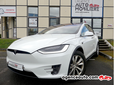 Gebrauchtwagenkauf, Günstige Gebrauchtwagen | Automobilienagentur Tesla Model X GRANDE AUTONOMIE PLUS 2021 Blanc Jahr : 2020 Automatisch Elektrisch
