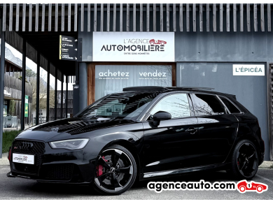 Achat voiture occasion, Auto occasion pas cher | Agence Auto Audi RS3 Sportback 2.5 TFSi 367ch Quattro S-tronic / Toit ouvrant - B&O Noir Année : 2015 Automatique Essence