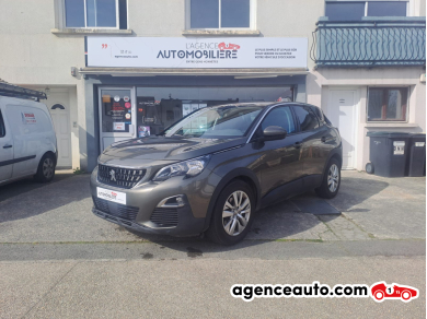 Achat voiture occasion, Auto occasion pas cher | Agence Auto Peugeot 3008 II 1.6 BlueHdi 120cv  EAT6 Allure business Gris Année : 2017 Automatique Diesel