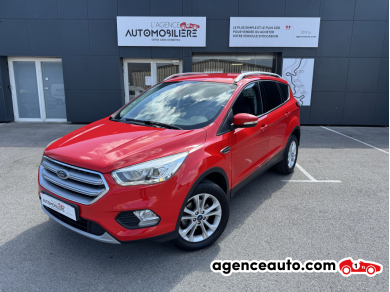Achat voiture occasion, Auto occasion pas cher | Agence Auto Ford Kuga 1.5l Ecoboost 120ch Titanium Rouge Année : 2018 Manuelle Essence