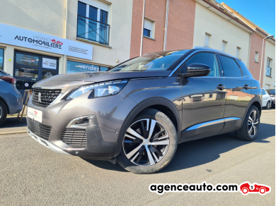 Achat voiture occasion, Auto occasion pas cher | Agence Auto Peugeot 3008 1.5 BLUEHDI 130 S&S 7CV GT LINE EAT8 Gris Année : 2020 Automatique Diesel