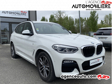 Gebrauchtwagenkauf, Günstige Gebrauchtwagen | Automobilienagentur Bmw X3 SDRIVE 18D 150CH M SPORT Blanc Jahr : 2018 Automatisch Diesel