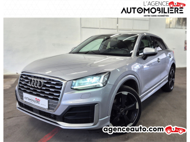 Achat voiture occasion, Auto occasion pas cher | Agence Auto Audi Q2 2.0 TDI 190ch S tronic 7 Quattro Design Luxe Gris Année : 2017 Automatique Diesel