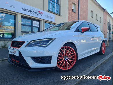 Achat voiture occasion, Auto occasion pas cher | Agence Auto Cupra Léon III 2.0 TSI 280 CUPRA DSG PACK PERF/REIGER Blanc Année : 2015 Automatique Essence